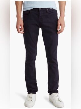 PAIGE Federal Slim Straight Jeans Navy Blue Stretch Men’s 31 Premium Denim Pants